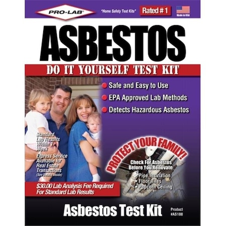 Pro-lab Incorporated AS108 Asbestos Do It Yourself Test Kit